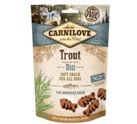Carnilove - Friandises Semi-Humide Truite et Aneth pour Chien - 200g
