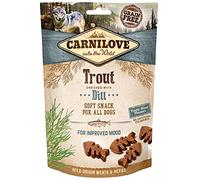 Carnilove – Friandises semi-humides pour chien, truite et aneth – 200 g