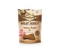 CARNILOVE Jerky turkey & rabbit bar 100g stick à la dinde et au lapin
