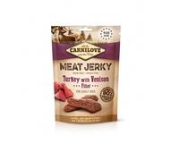 CARNILOVE Jerky turkey with venison fillet 100g friandise au venison