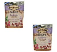 Crunchy Snack Carnilove Maquereau & Framboises Chien 200 g