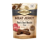 CARNILOVE Meat Jerky Beef & Beef Muscle fillet 100g stick au bœuf