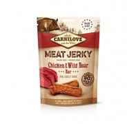 CARNILOVE Meat Jerky Chicken & wild boar 100g poulet et sanglier