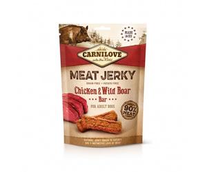 CARNILOVE Meat Jerky Chicken & wild boar 100g poulet et sanglier