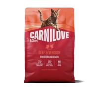 Carnilove Nourriture active au bœuf et au chevreuil pour chat 6 kg