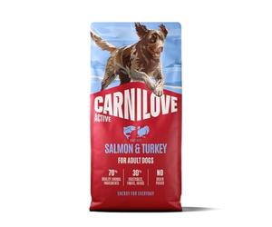 Carnilove Nourriture active au saumon et à la dinde pour chien 12 kg