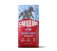 Carnilove Nourriture active pour chien de grande race Saumon et dinde 12 kg