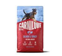 Carnilove Nourriture active pour chiens de petite race au saumon et à la dinde 4 kg