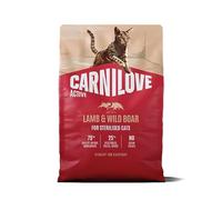 Carnilove Nourriture pour chat Active Agneau et sanglier 2 kg