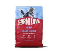 Carnilove Active Cat Saumon & Dinde pour chats adultes de grandes races, 6 kg