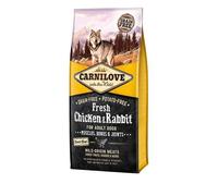 Carnilove Nourriture Sèche Chien Poulet & Lapin 1.5Kg Sans Céréales