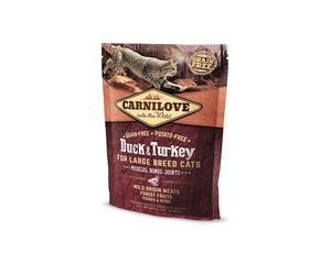 Carnilove pour Chats Adultes de Grande Race Canard & Canard 400 g