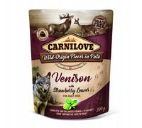 Carnilove sac pour chien cerf / feuille de fraisier