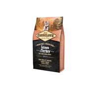 CARNILOVE Salmon&Turkey Nourriture sèche pour chiot 4 kg