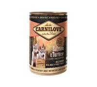 Carnilove Saumon et Dinde Chiot en Boîtes pour Chien 6x400g
