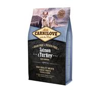 Carnilove Saumon et Dinde Chiot pour Chien 4kg