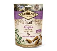 CARNILOVE Semi moist snacks friandises à la caille et à l'origan 200 g