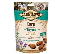 CARNILOVE Semi moist snacks délicatesse à la carpe et au thym 200 g