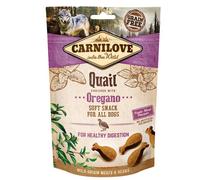 CARNILOVE Semi moist snacks friandises à la caille et à l'origan 200 g