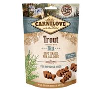 CARNILOVE Semi moist snacks friandises à la truite et à l'aneth 200 g