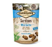 CARNILOVE Semi moist snacks délices aux sardines et à l'ail des ours 200 g