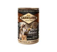 Carnilove Wild Meat Venison & Reindeer, Aliments humides pour Chien, 400 g - 400 g