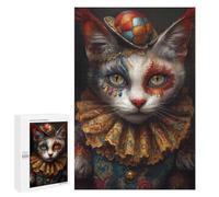 Carnival Cat Costume Puzzle 1000 Pièces Educa Jouet en Bois Cadeau Unique Décoration Intérieure Jeu Éducatif Challenge Toy Adultes Et Enfants À Partir De 14 Ans 1000 PCS