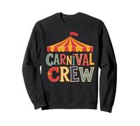 Carnival Crew Chapiteau Cirque Vintage Festival Équipe Sweatshirt