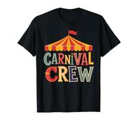 Carnival Crew Chapiteau Cirque Vintage Festival Équipe T-Shirt