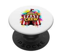 Carnival Crew Chemises pour Groupes Personnel de Cirque Personnel de Carnaval PopSockets PopGrip Adhésif