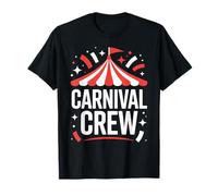 Carnival Crew Group Outfit Circus Party Squad Matching T-Shirt