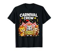 Carnival Crew Kids Animal Squad Circus Party Group Festival T-Shirt