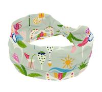 Carnival in Rio de Janeiro Bandeau large pour femme, extensible, antidérapant, pour le yoga, l'entraînement, usage quotidien