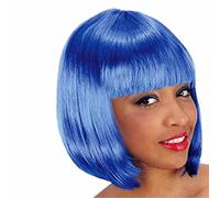 Carnival Toys - Perruque de déguisement, couleur BLEU