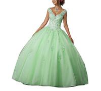 Carnivalprom - Robe de mariage - Ballon - Sans manche - Femme - - 34