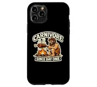 Carnivore Depuis Le Premier Jour, mangeur de Viande, régime Alimentaire des Hommes des cavernes Coque pour iPhone 11 Pro