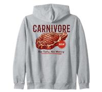 Carnivore Meat Lover Keto BBQ Beef Steak - No Tofu, No Mercy Sweat à Capuche