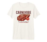 Carnivore Meat Lover Keto BBQ Beef Steak - No Tofu, No Mercy T-Shirt Haut de Gamme