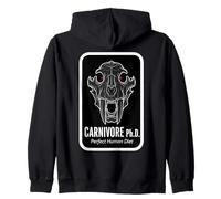 Carnivore PhD Perfect Human Diet Doctor Keto Nutritionniste Sweat à Capuche