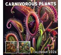 Carnivorous Plants Calendar 2026: Wild Green Predators in Exotic Close-Ups