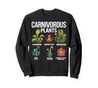 Carnivorous Plants Species Saracenia Venus Flytrap Gardening Sweatshirt
