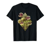 Carnivorous Plants Venus Flytrap Watercolor Botanical Plants T-Shirt