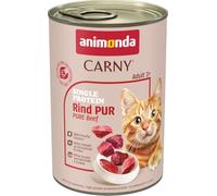 Carny Single Protein Lot de 6 boîtes de 400 g de Nourriture Humide pour Chats Adultes avec Une Seule Source de protéines d'animonda