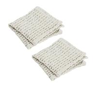 Caro - Set de 2 serviettes invité LxW 30x30cm