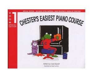CAROL BARRATT - CHESTER'S EASIEST PIANO COURSE BOOK 1 - BK. 1 - PIANO SOLO