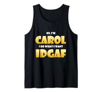 Carol Costume IDGAF Meme Funny Halloween Costume for Carols Débardeur