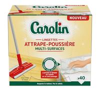 Carolin Lingettes Attrape Poussière x40