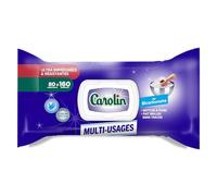 Carolin Lingettes Multi-Surfaces au Bicarbonate x80