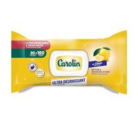 Carolin Lingettes Multi-Surfaces Ultra-Dégraissantes au Citron x80
