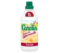 Carolin - Nettoyant Sols - Savon de Marseille - 1 L - Lot de 2